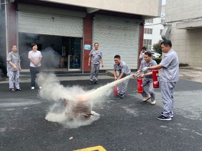 “生命至上，安全你我他” --記湖州太平微特電機有限公司消防安全演練